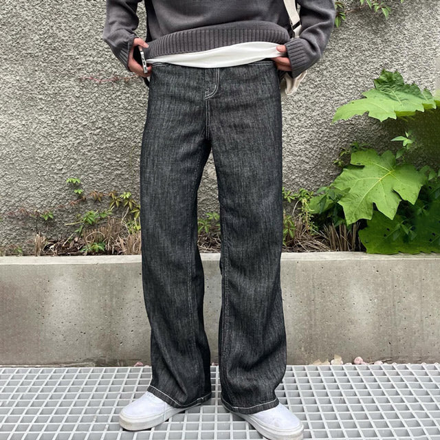 WOLF LINEN DENIM PANTS(XS~L)