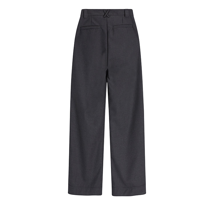 Span vest pintuck slacks pants