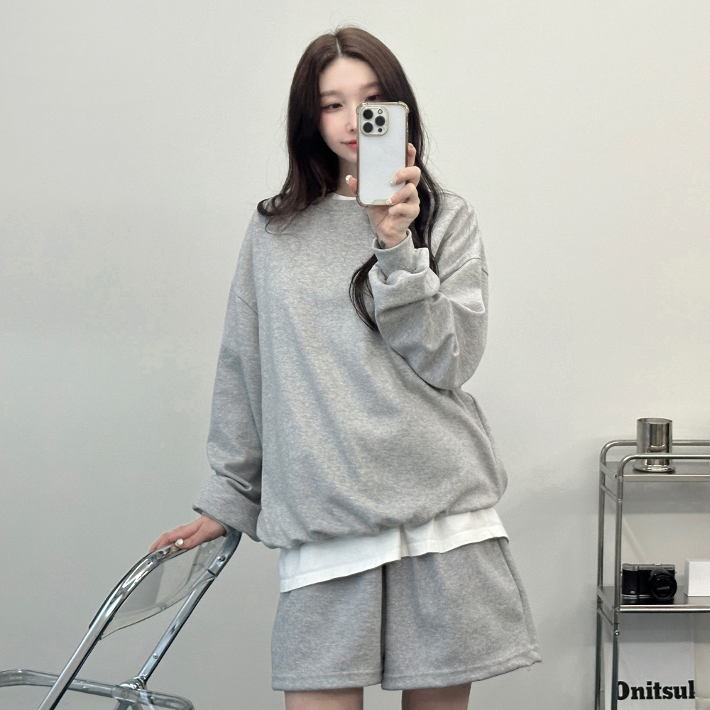 Oversized Color Sweatshirt