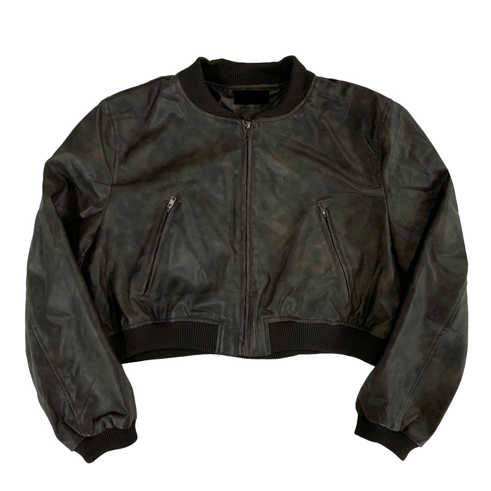 Bridge leather jacket