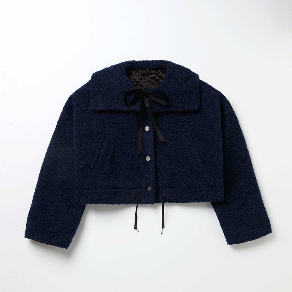 TEDDY BLOUSON_navy