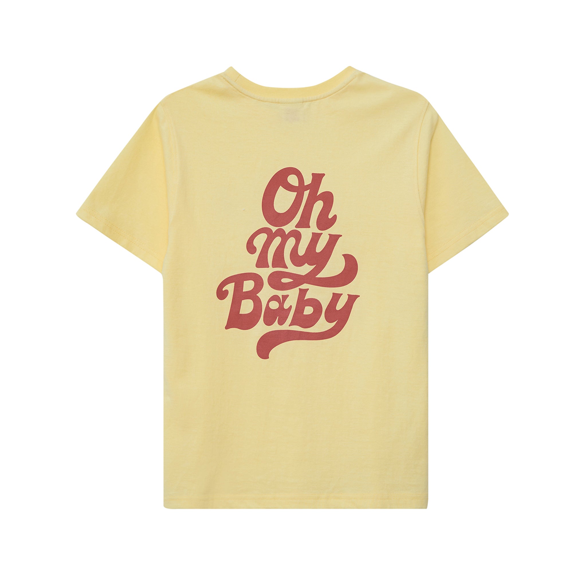 Oh my baby Logo Tee _ Lemon