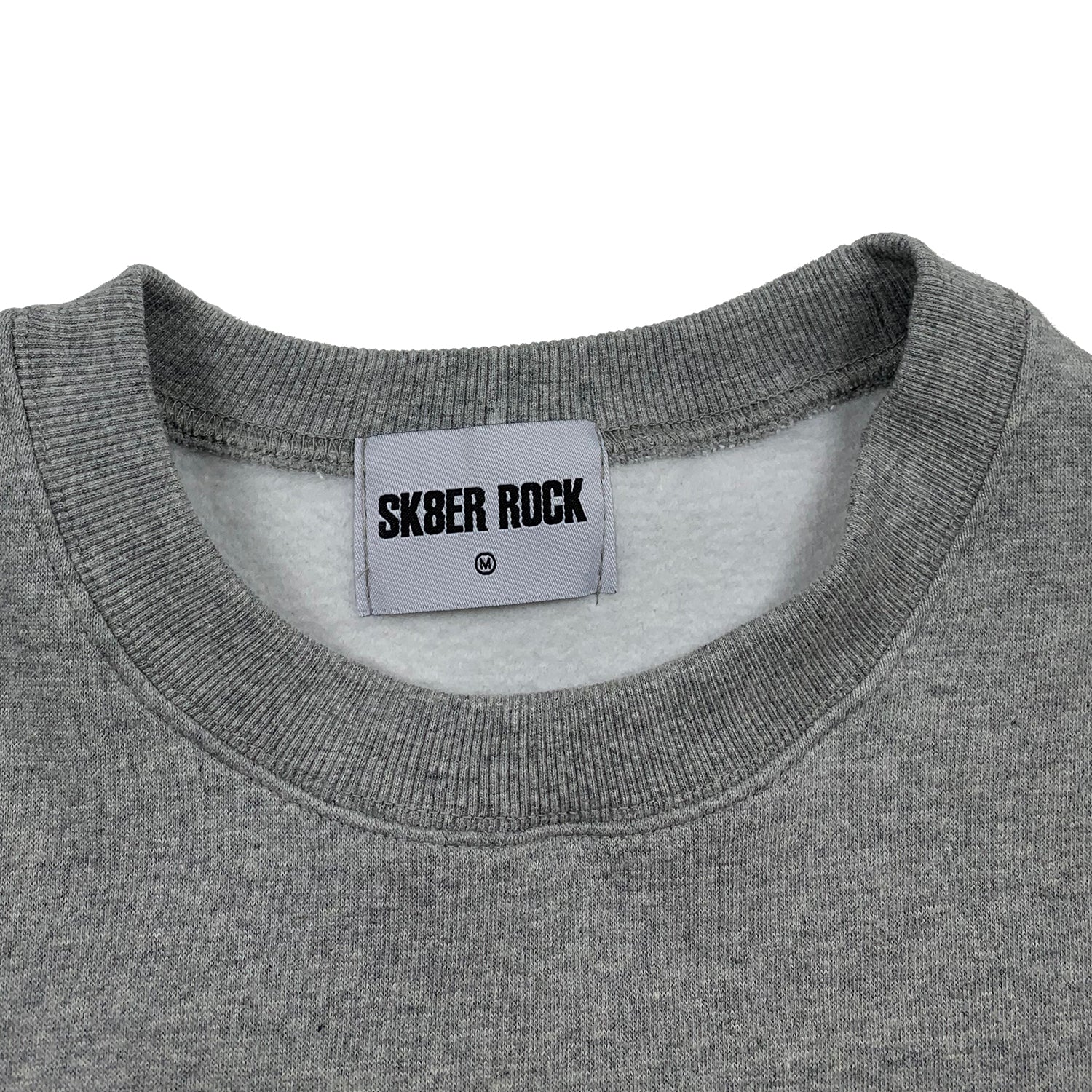 SKULL CHERRY SWEAT SHIRT GRAY