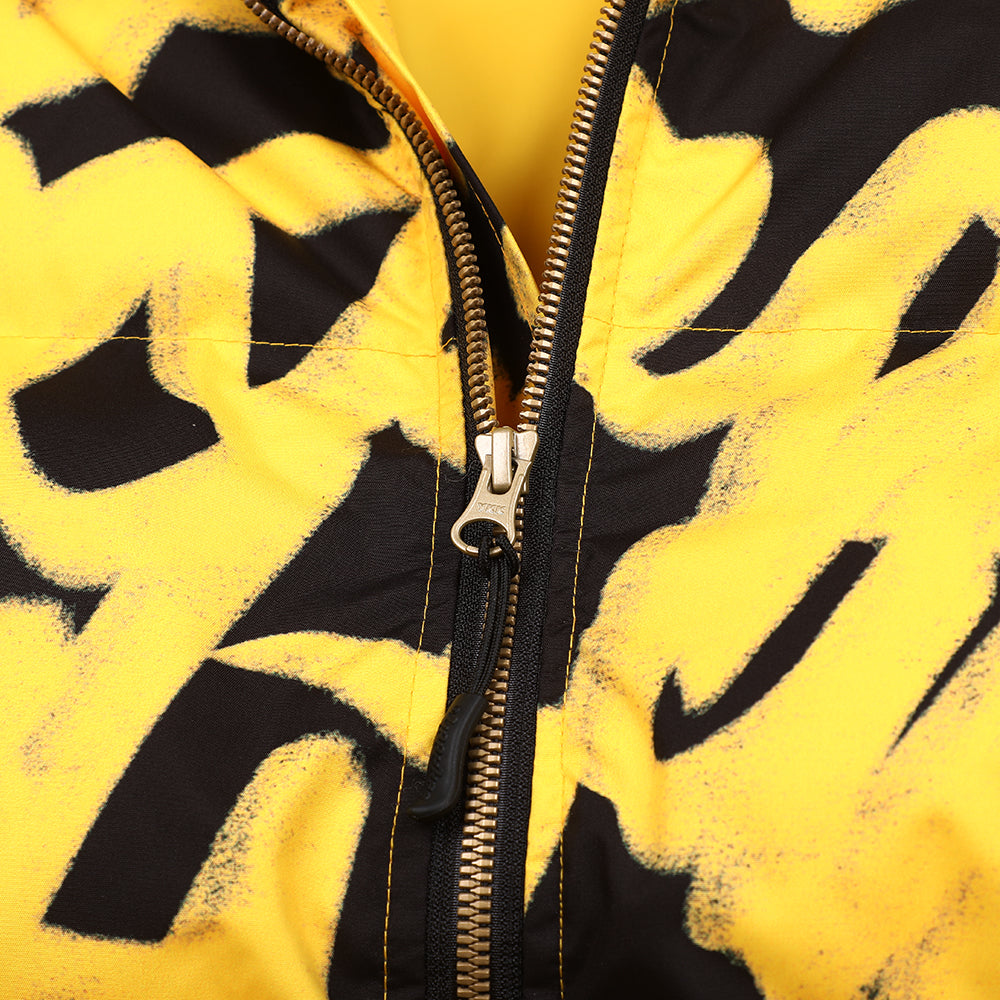 BSR2223FWJK002 SWIRLING LOGO  HOODIE WELLON PARKA YELLOW