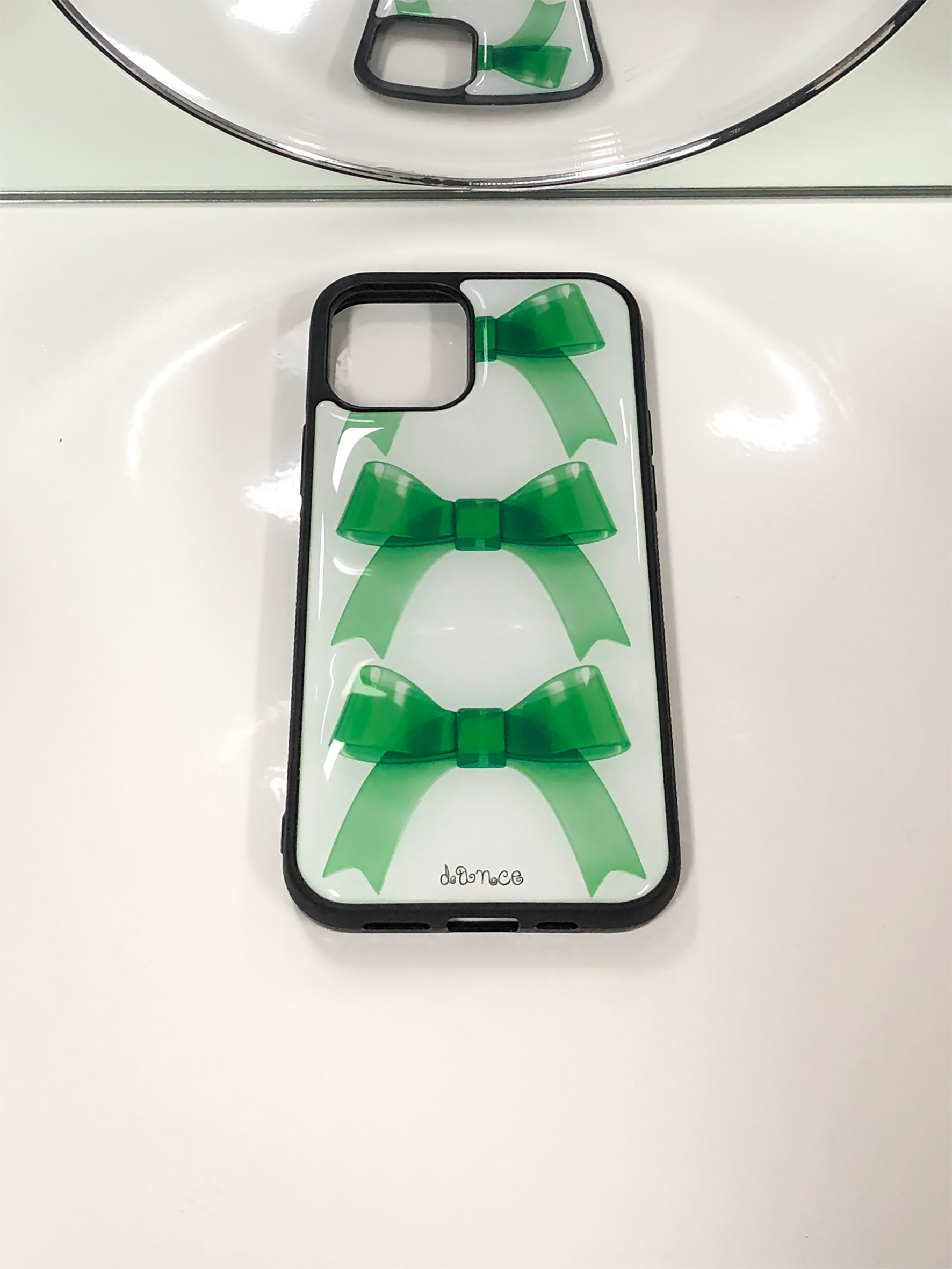 (GREEN) JELLY RIBBON EPOXY CASE