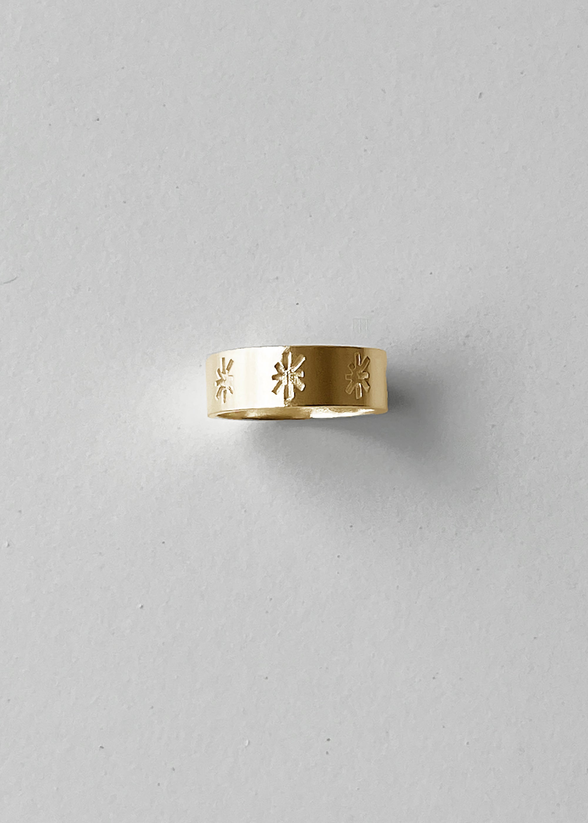 spirit ring (gold plated)