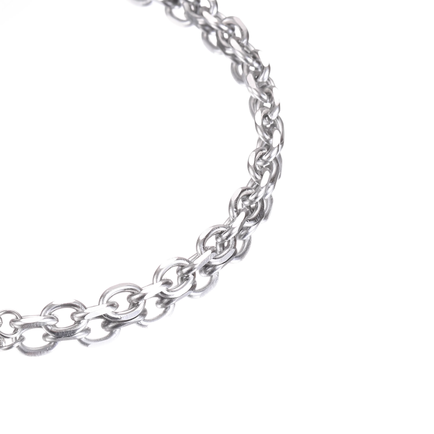 Astroid cubic star chain necklace