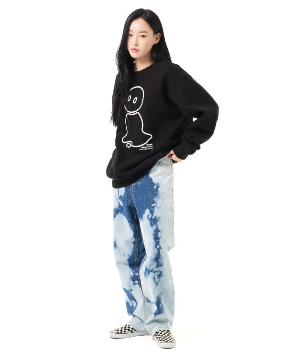 MELT OUTLINE LOGO SWEATSHIRT