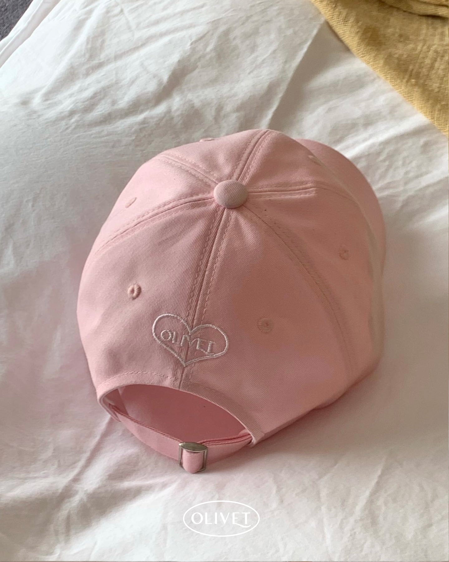 broken heart club ball cap (pink)