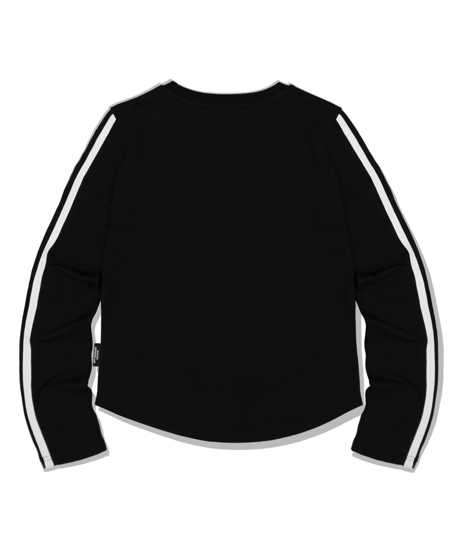 BPT SPORTY WOMEN CROP LONG SLEEVE BLACK