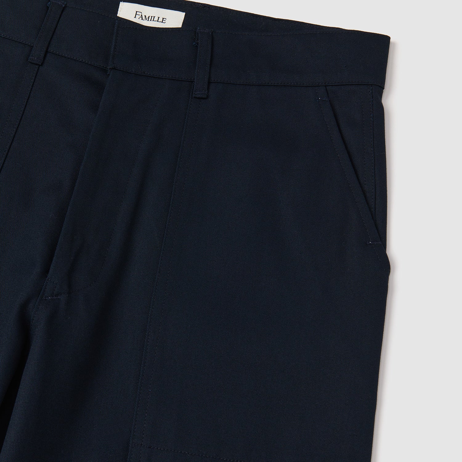 FLAP POKET COTTON CARGO PANTS(DARK NAVY)