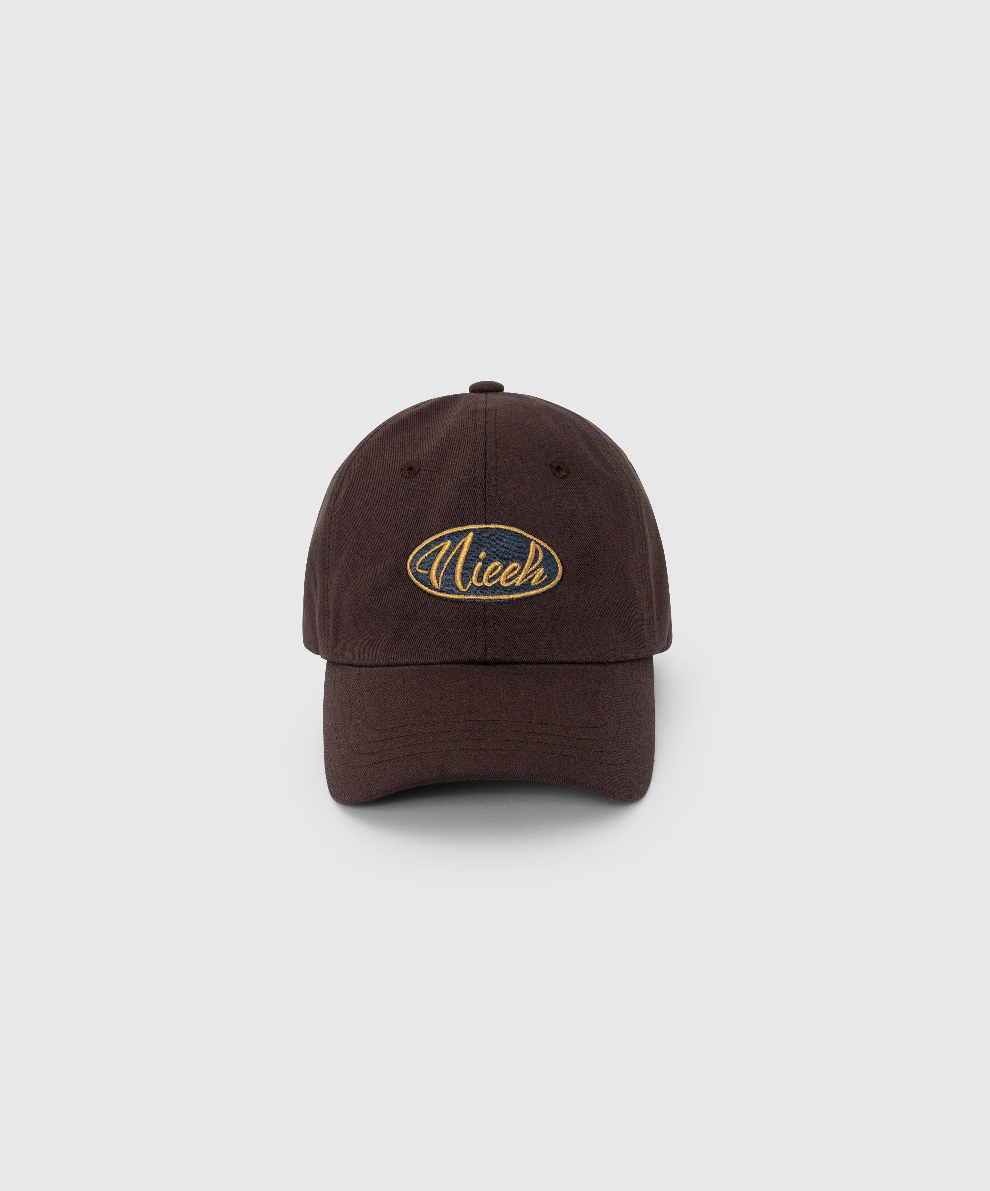 Signature round logo cap_Brown