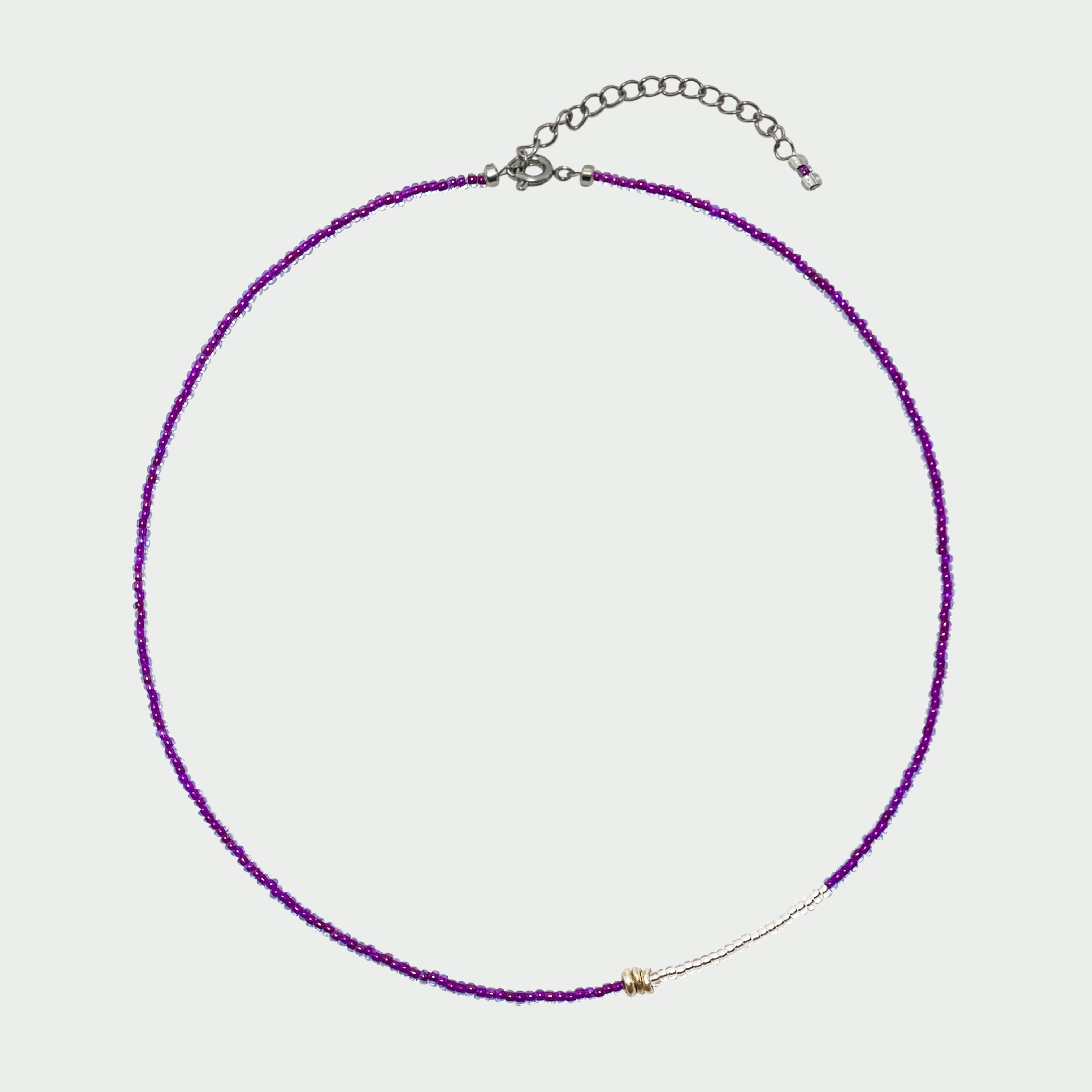 Corsage_violet Necklace