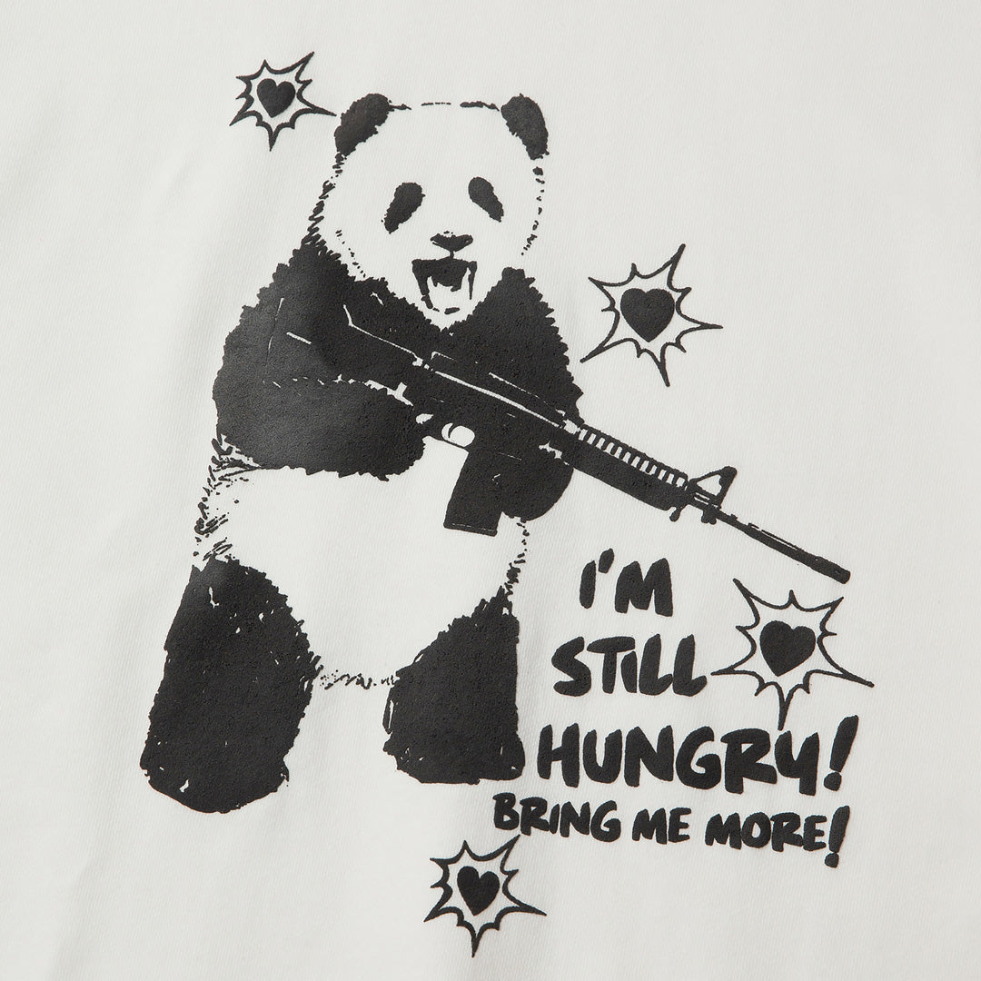 HUNGRY PANDA SWEATSHIRT (IVORY)