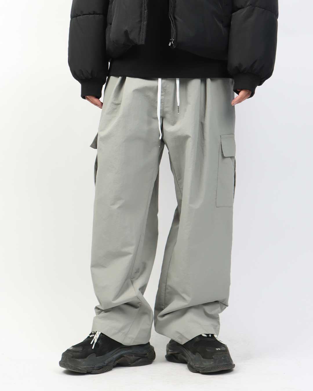 Wish Nylon Cargo Pants_2color