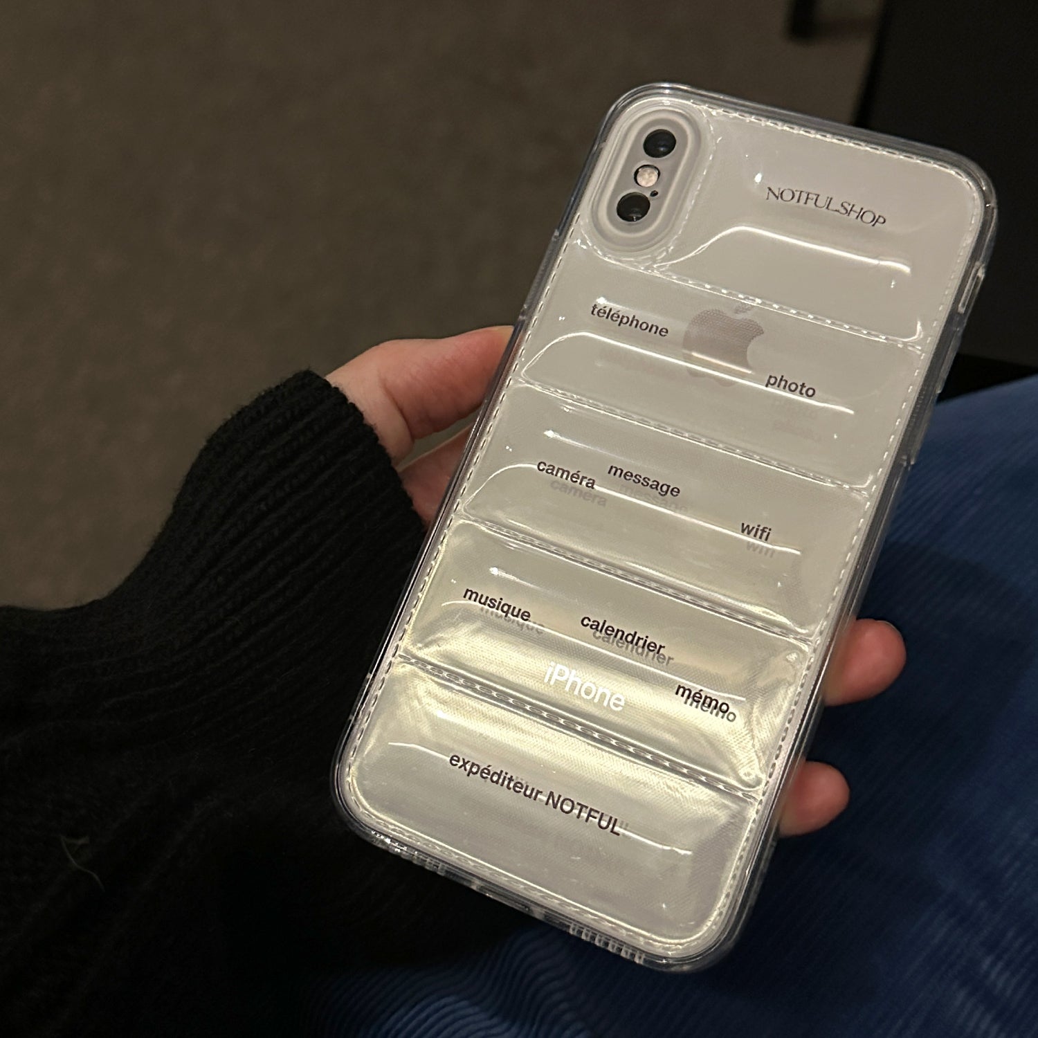 Cloud padding case