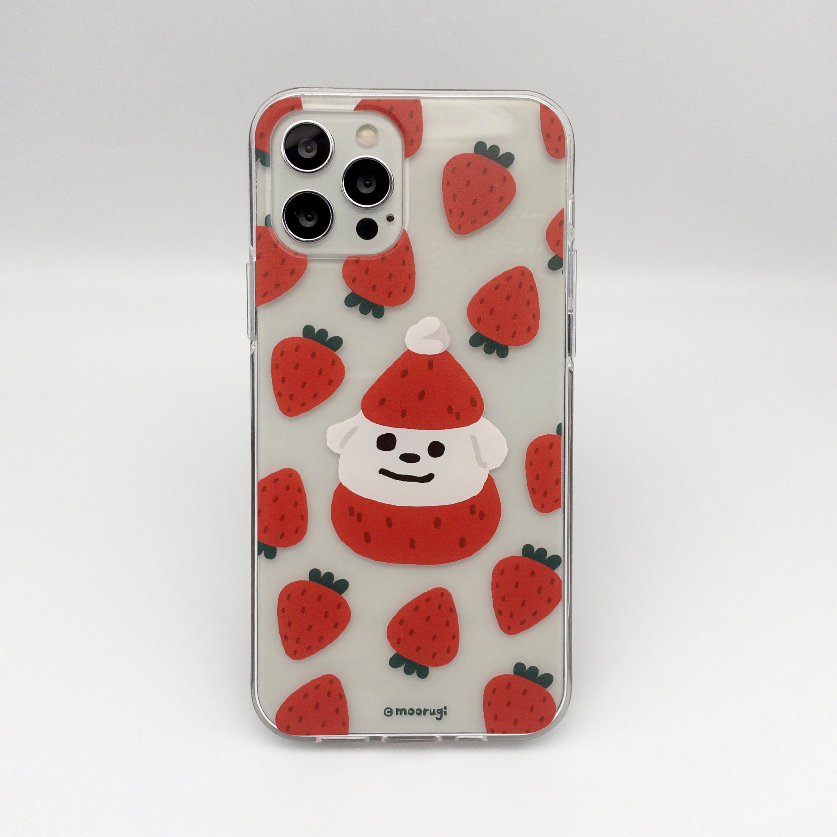 Strawberry pattern jellycase (iphone case)