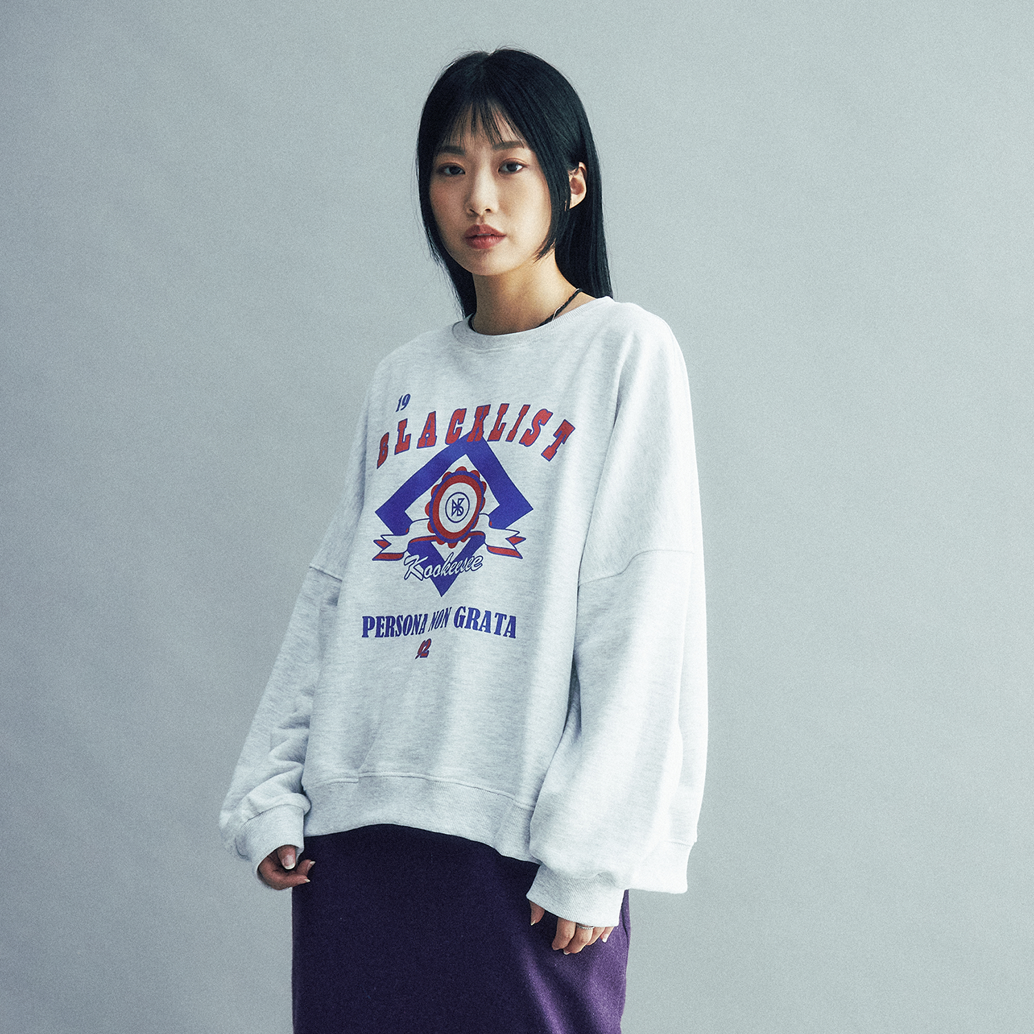 Persona Sweatshirt (White Melange)