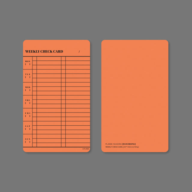 memo card SET