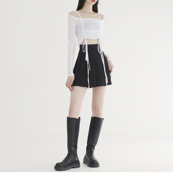 Hahn Basic Pleats Skirt