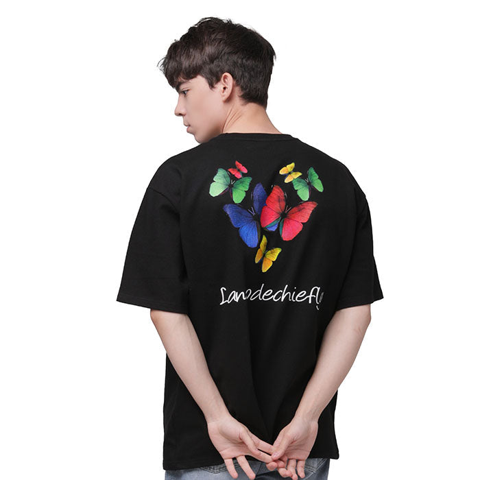 21SS LAMODECHIEFLY TSHIRTS (BLACK)