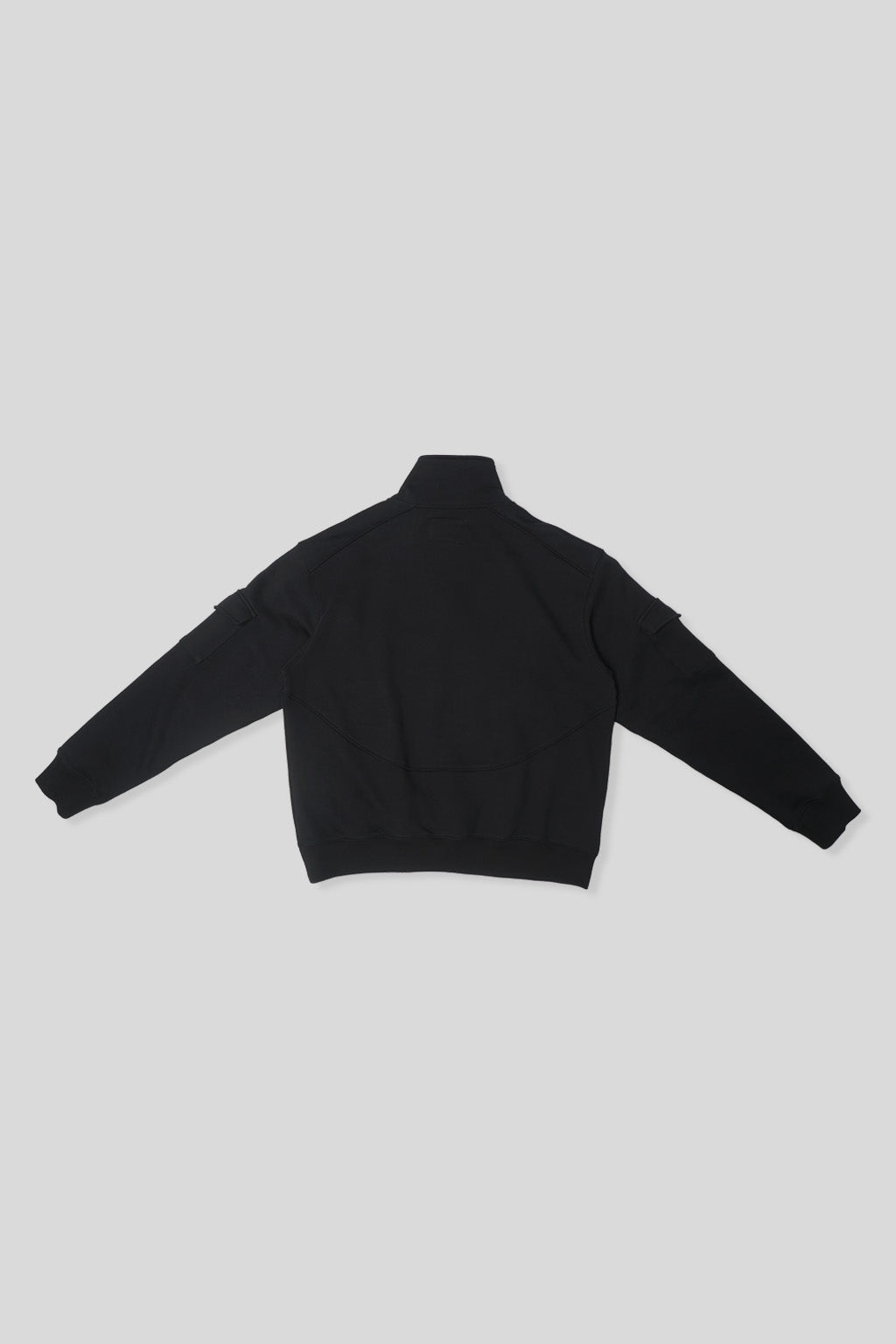 K.A.F NECK ZIP SWEATER IN COTTON