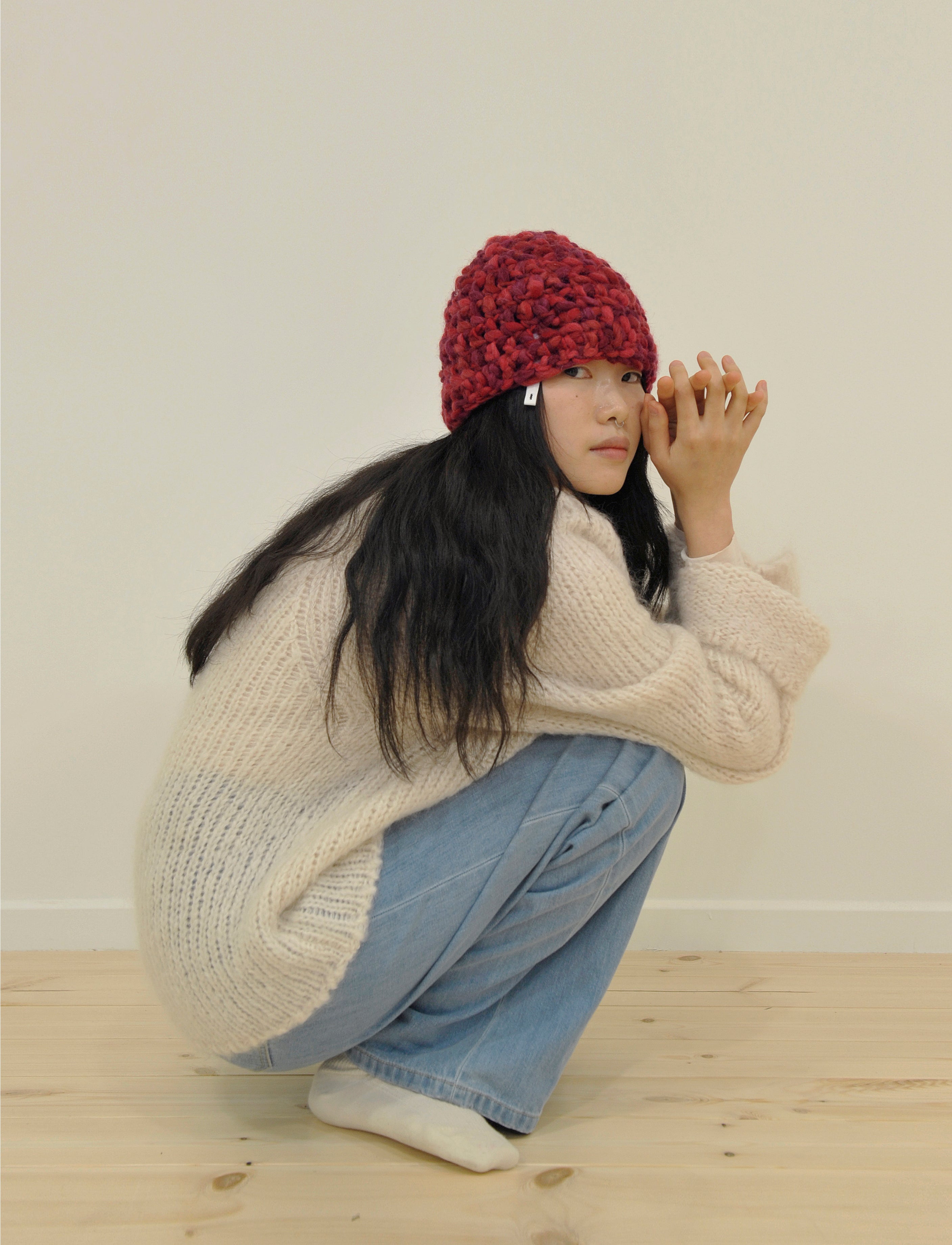 WOOL SLAB BEANIE