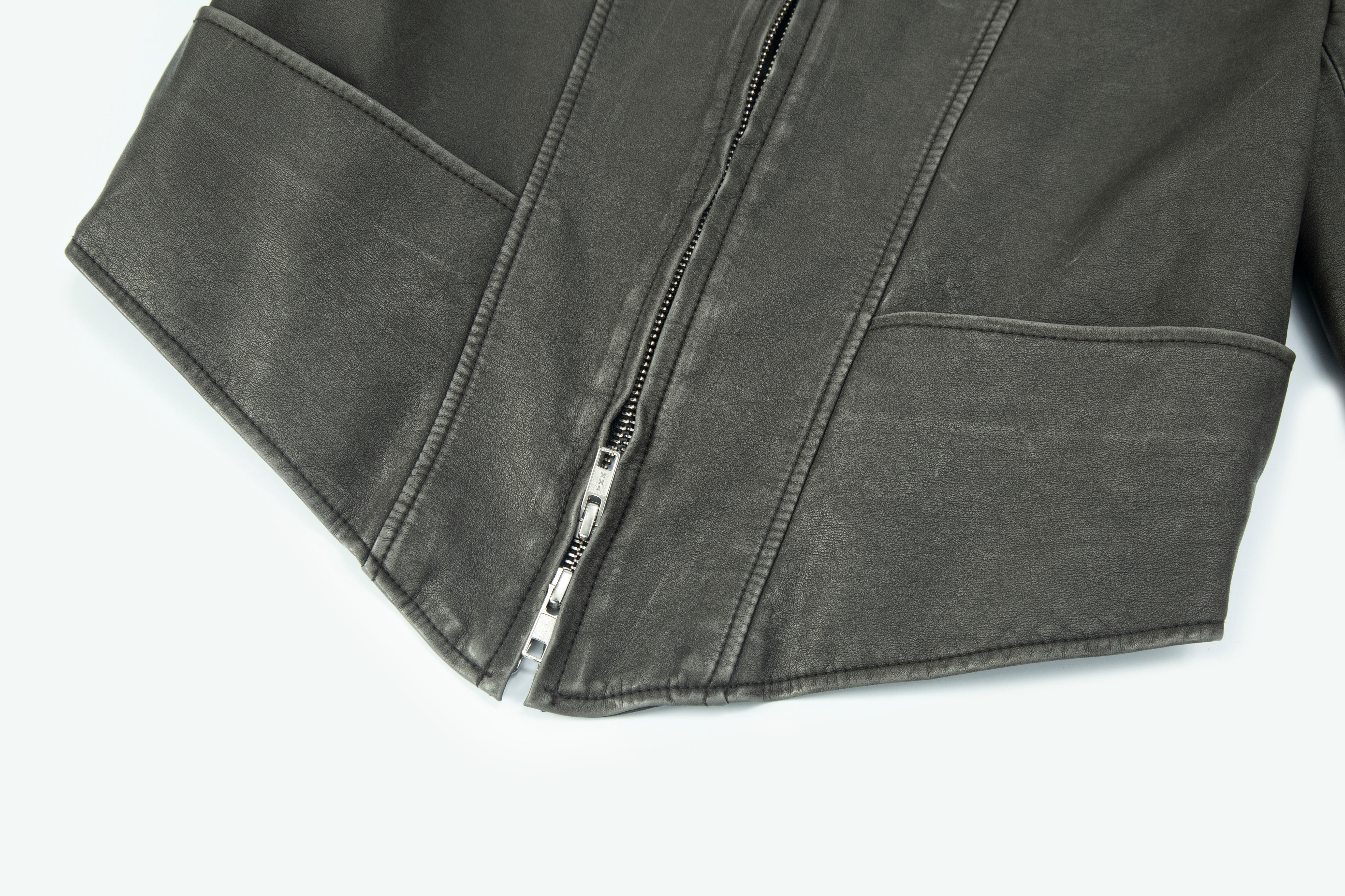 PIGMENT LEATHER BIKER JACKET