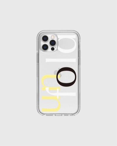 jelly iphone case (lemon)