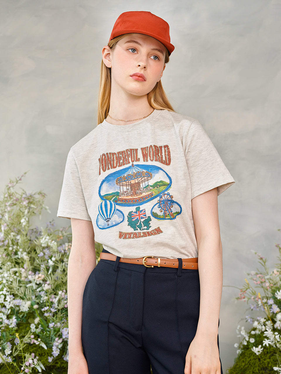 Wonderful World T-Shirt (2colors)