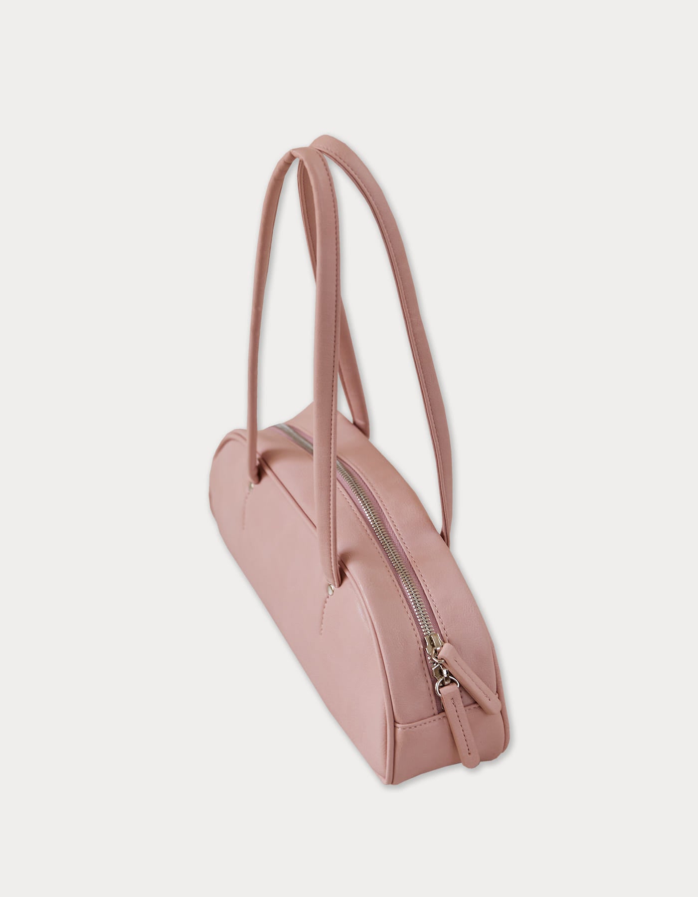 demi baguette bag - powder pink