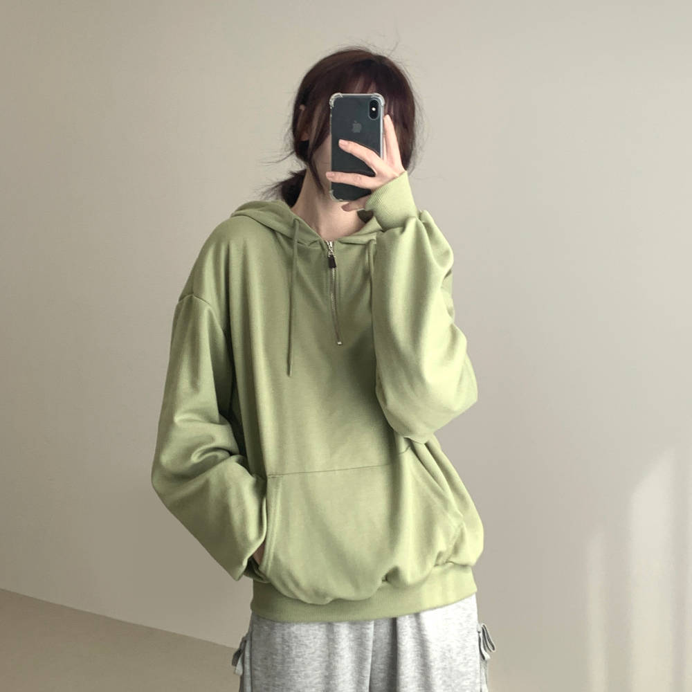 Bonnie Oversized Fit Hoodie Zip Up