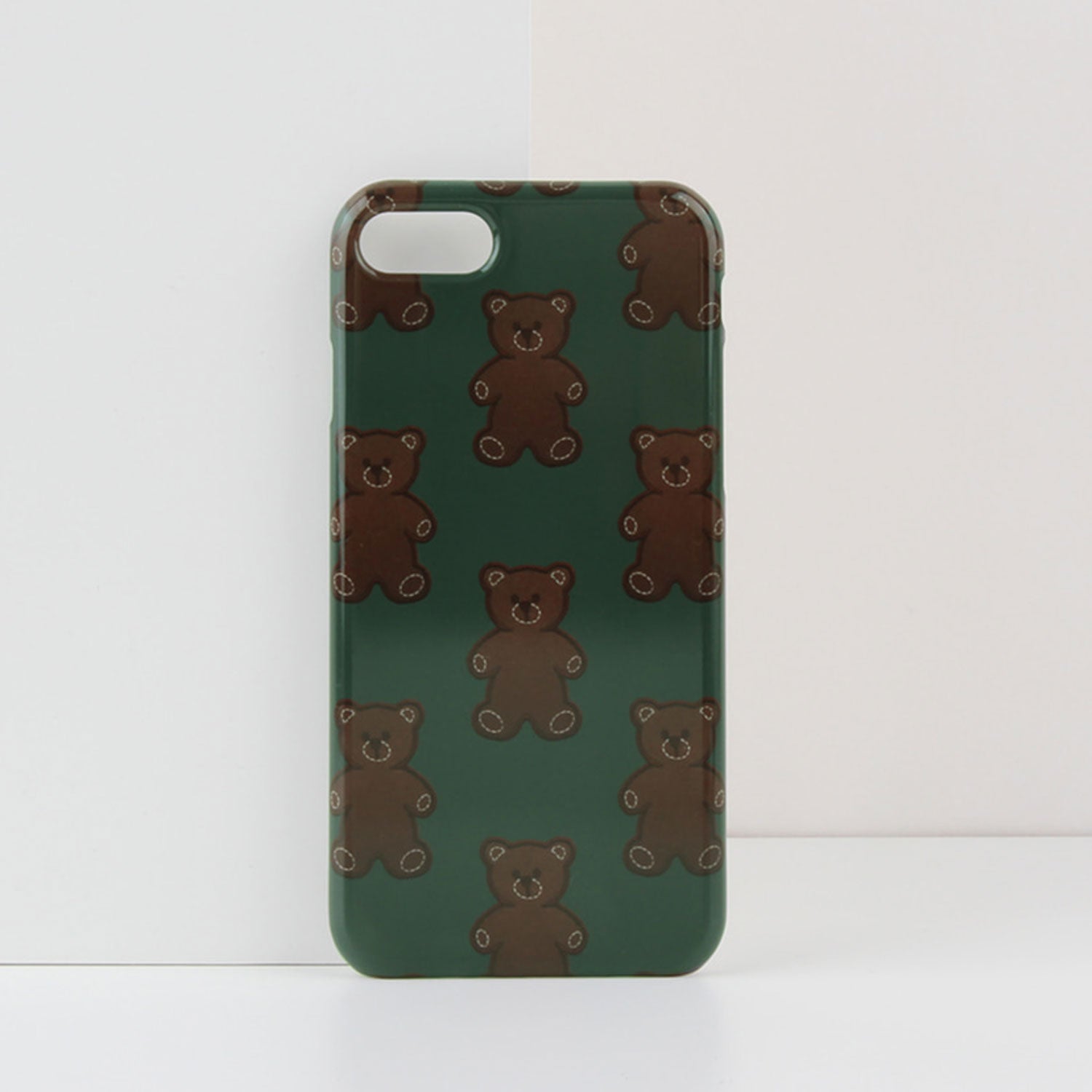 Tedy bear glossy phone case