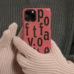 poft favorite lettering case