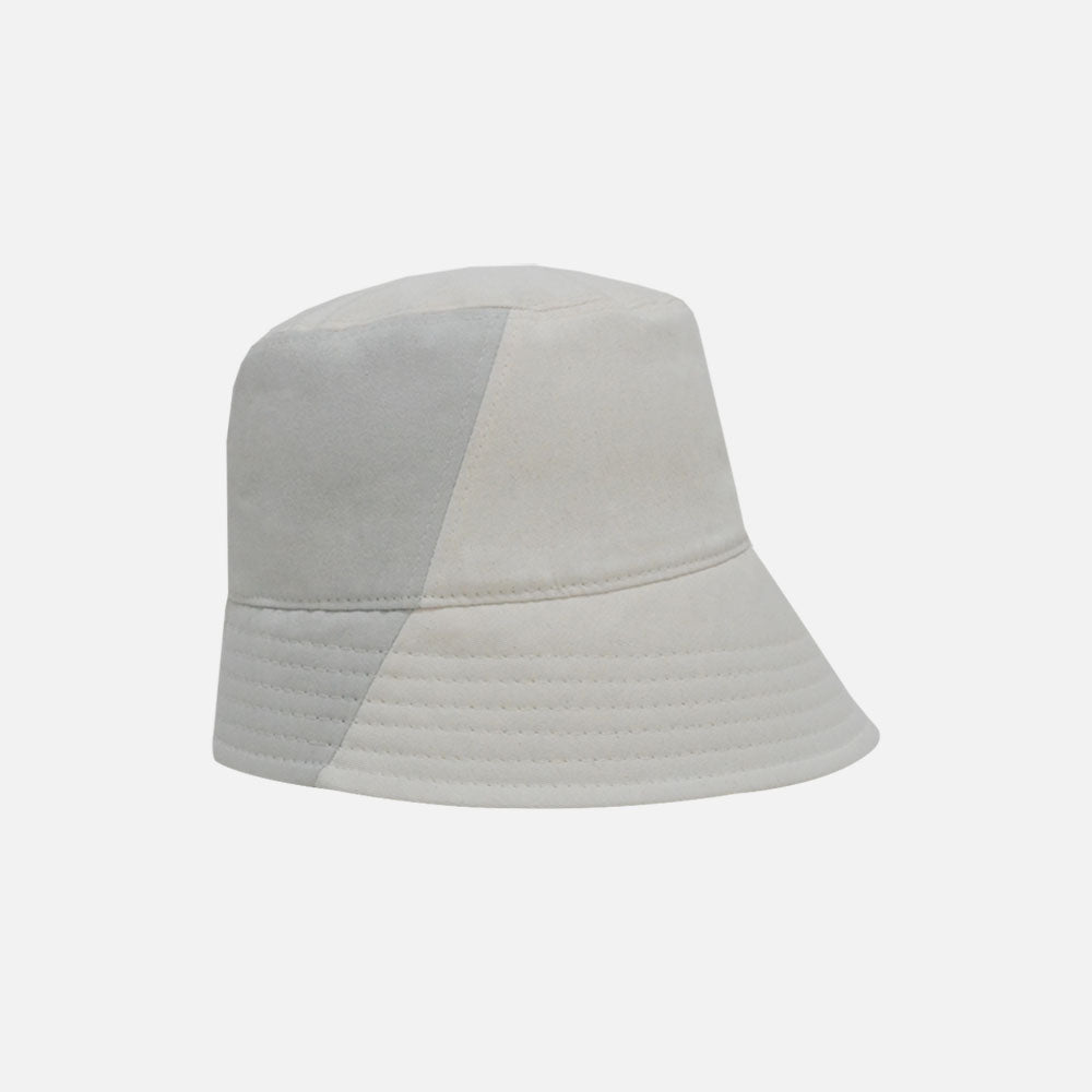 TWO-TONE BUCKET HAT (SAND