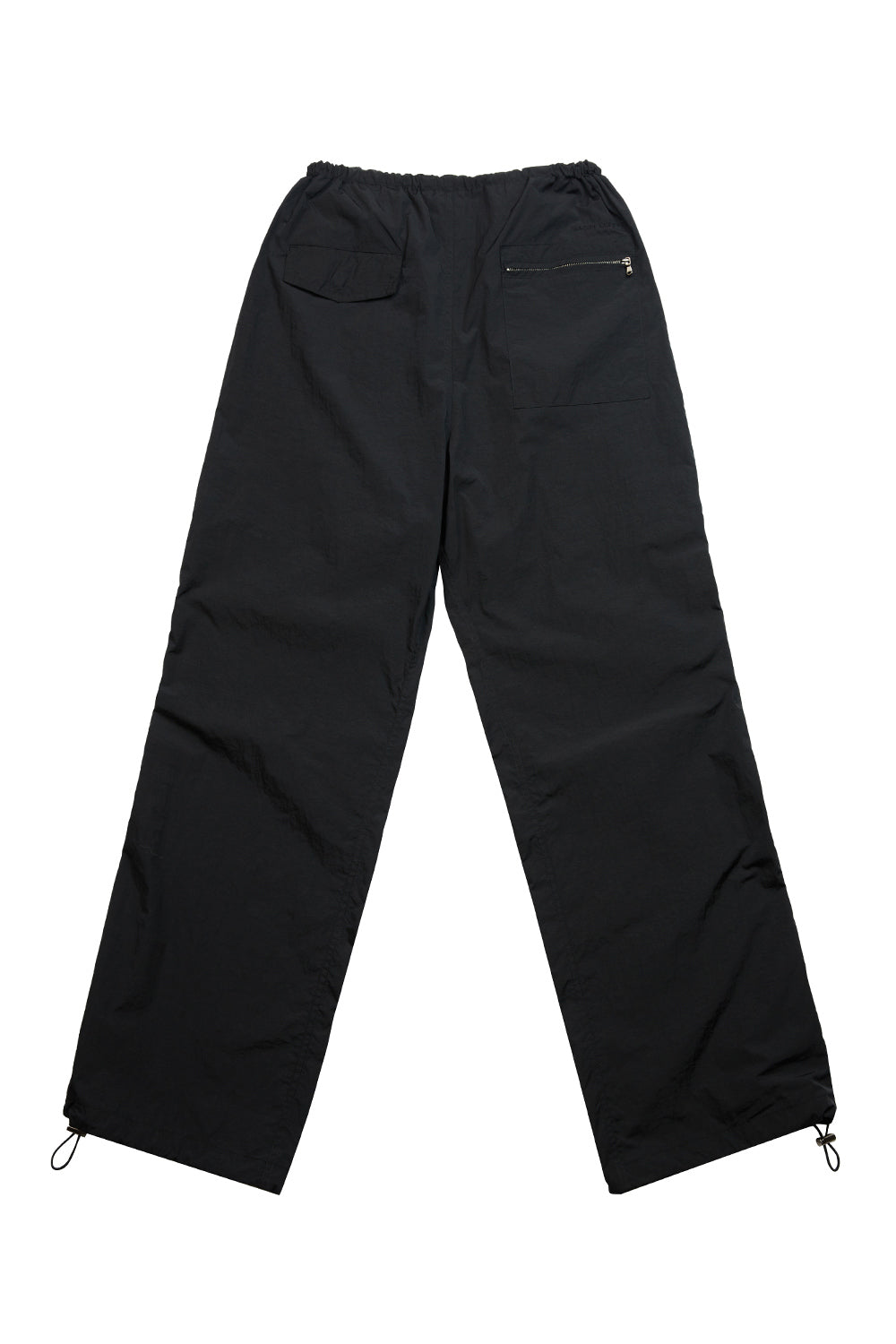 HIDDEN BUTTON PANTS_BLACK