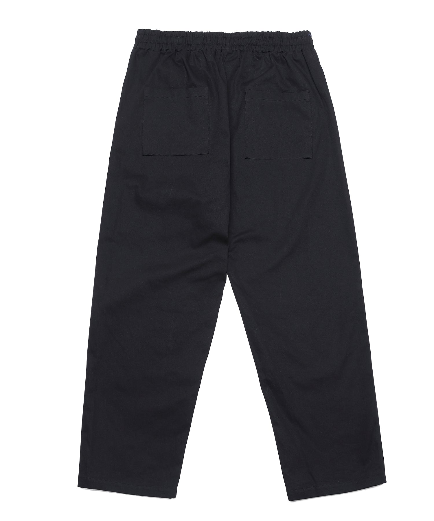 TAPERED FIT WORK PANTS - BLACK