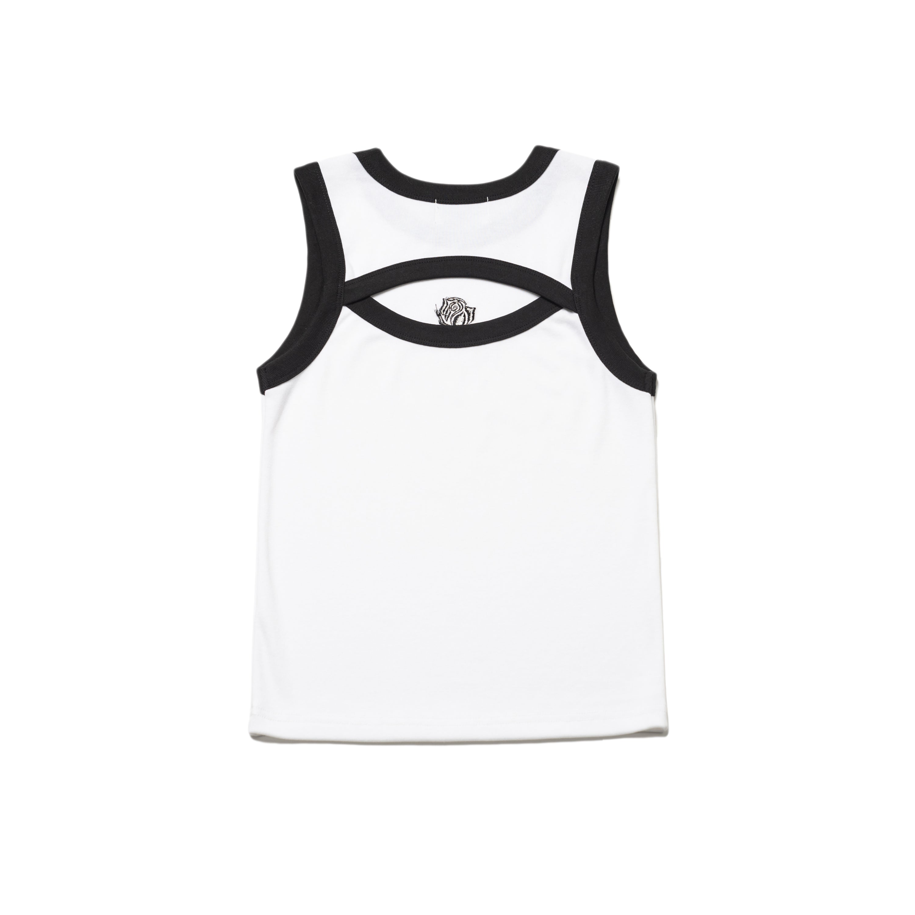 ROSE RINGER SLEEVELESS(WHITE)