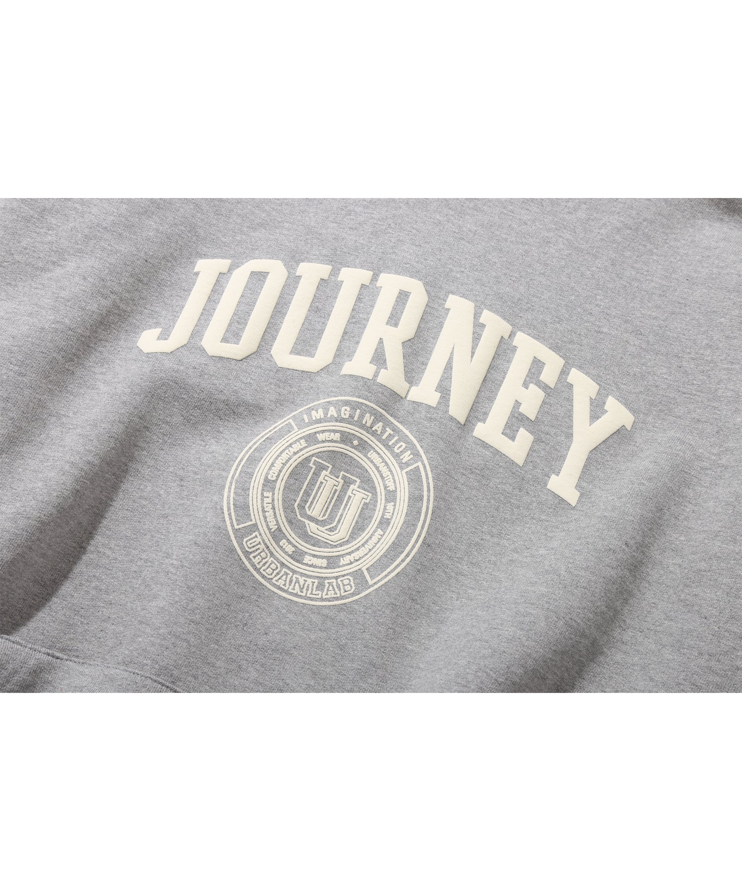 Golden Emblem Hoodie (Grey)