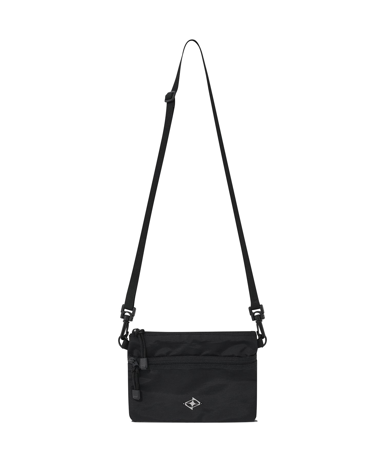 シャープロゴミニクロスバッグ / CHUCK SHARP LOGO MINI CROSS BAG (BLACK)