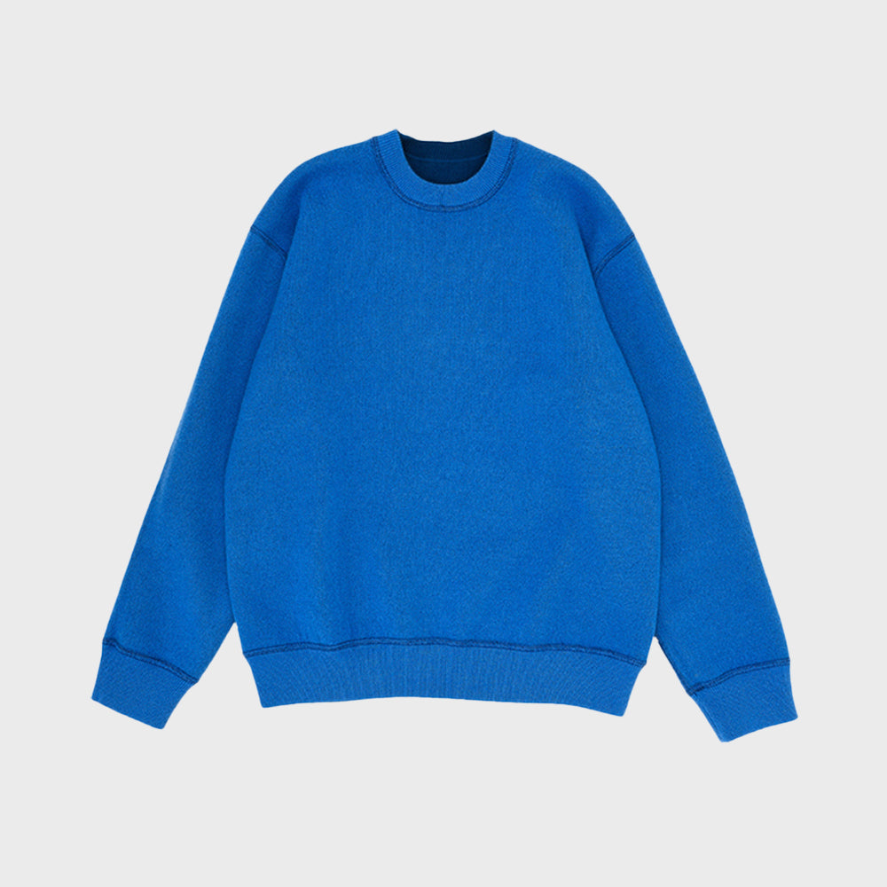 DOUBLE SIDED SWEAT_NAVY