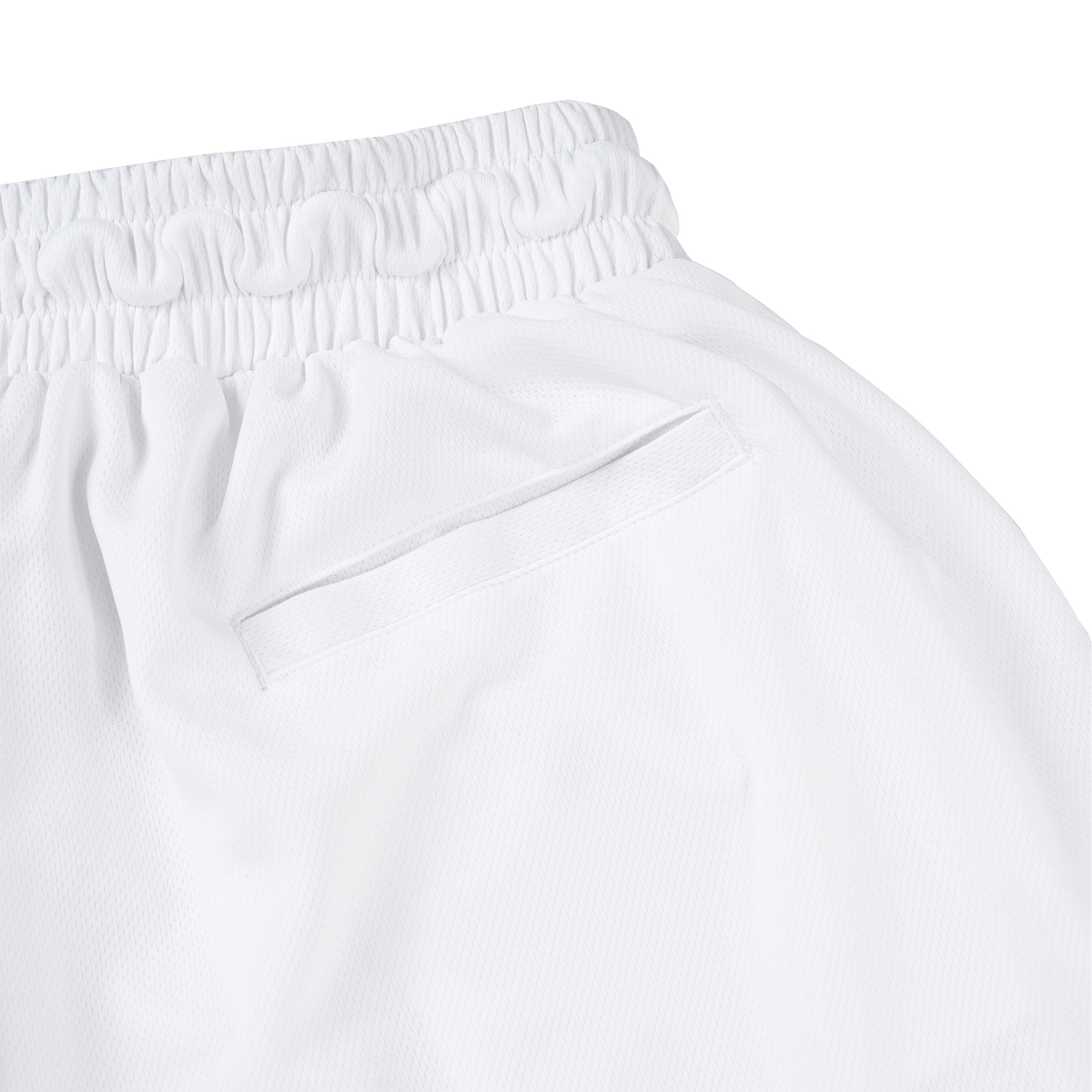 Logo Mesh Shorts - White