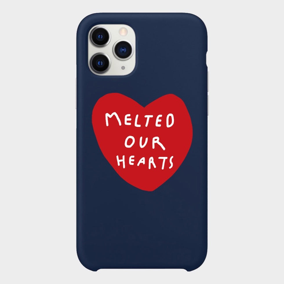 Melted Our Hearts Iphone Case (Aurora Red