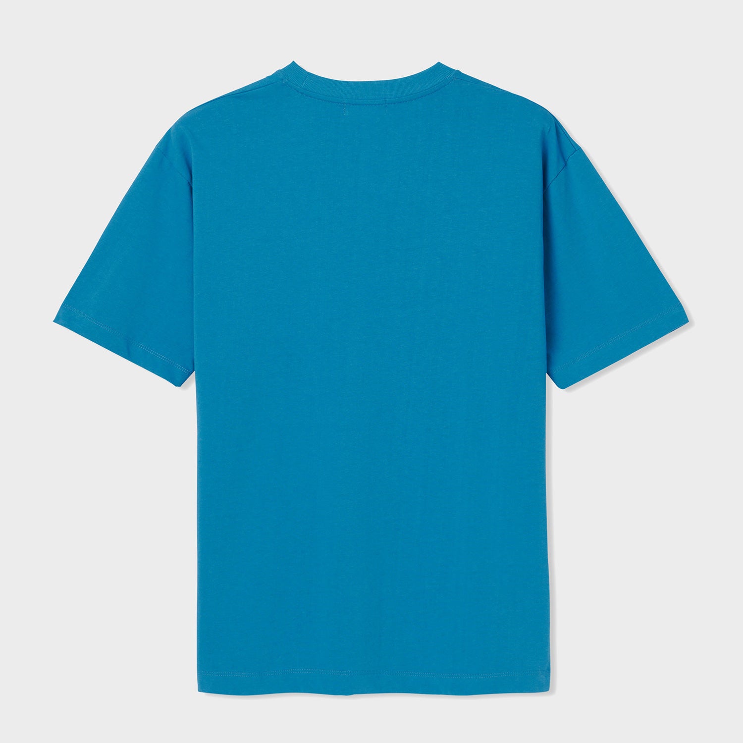 FAMILLE LOGO COTTON T-SHIRT(BLUE)