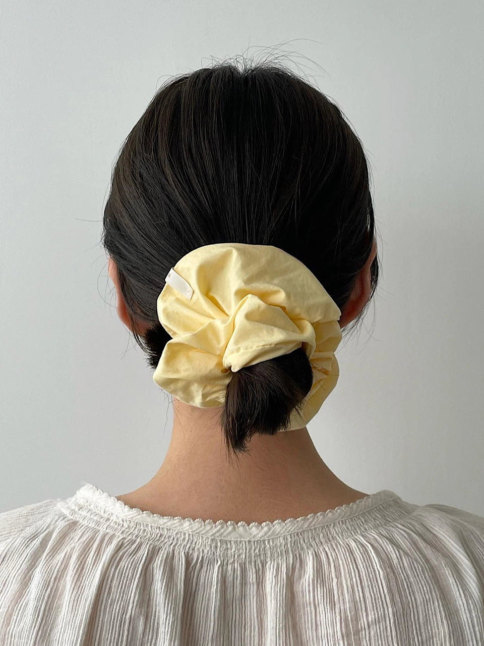 oar Vintage Shirt Scrunchie [Yellow]