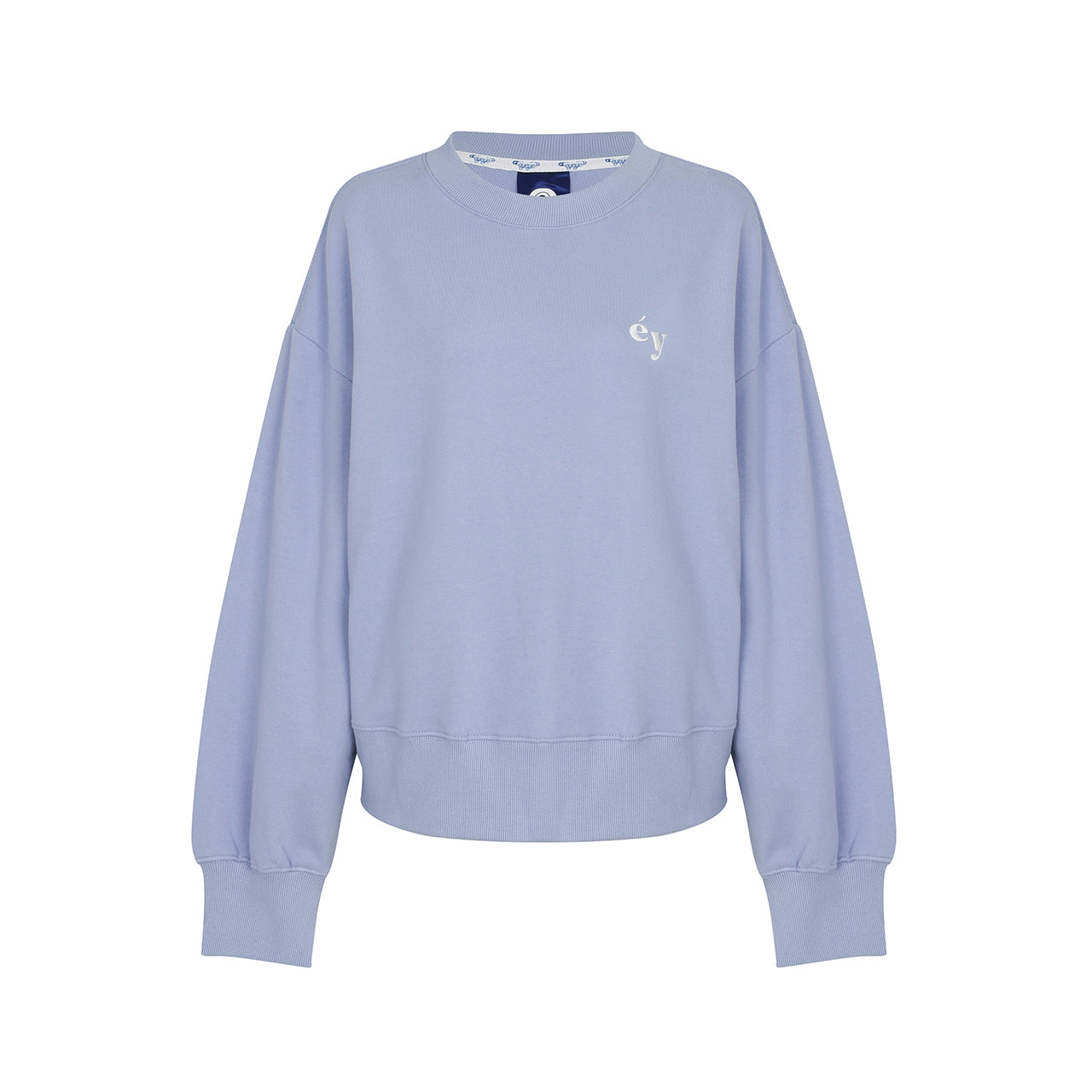 EYEYE SMALL LOGO SWEATSHIRT_SKY BLUE (EEOO1RLR03W)