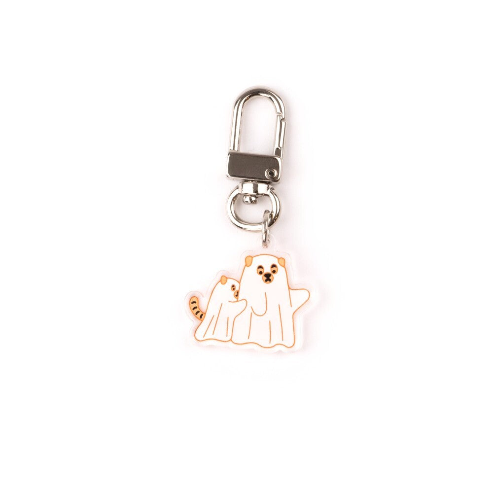 GHOST HUG TIGER KEY RING