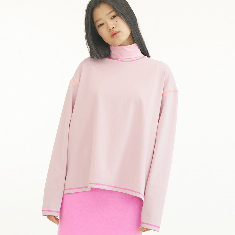 OVER AND OVERLOCKED JERSEY_PINK