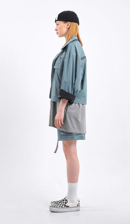 LAMODE OVERFIT SCAR CROP JACKET