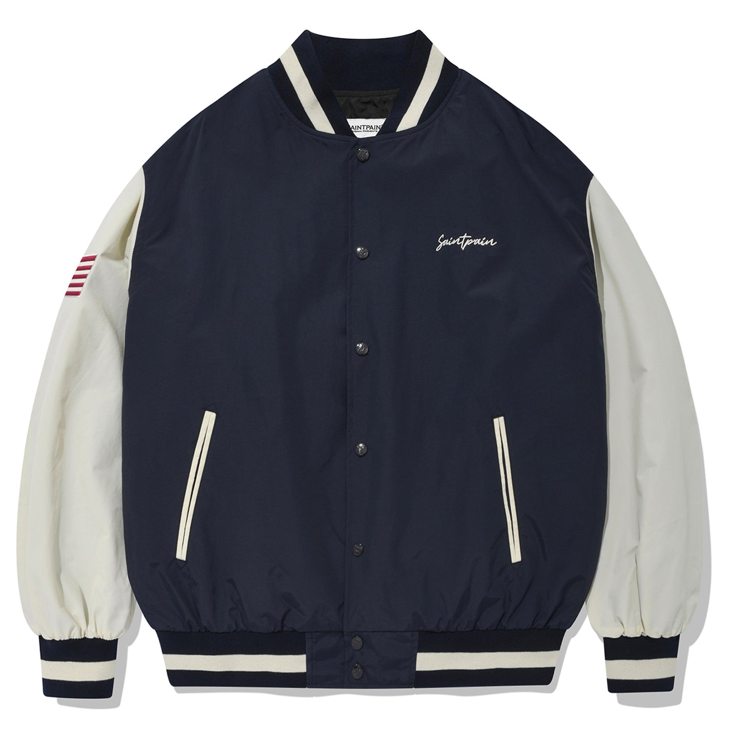 SP NYLON STADIUM JACKET-NAVY